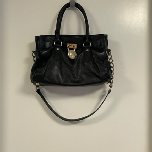 MICHAEL KORS Black Leather Handle Bag - Picture 7 of 7